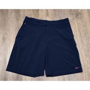 Nike Shorts Mens Medium Tennis Court Fit Dry Blue Swoosh Vintage Y2K